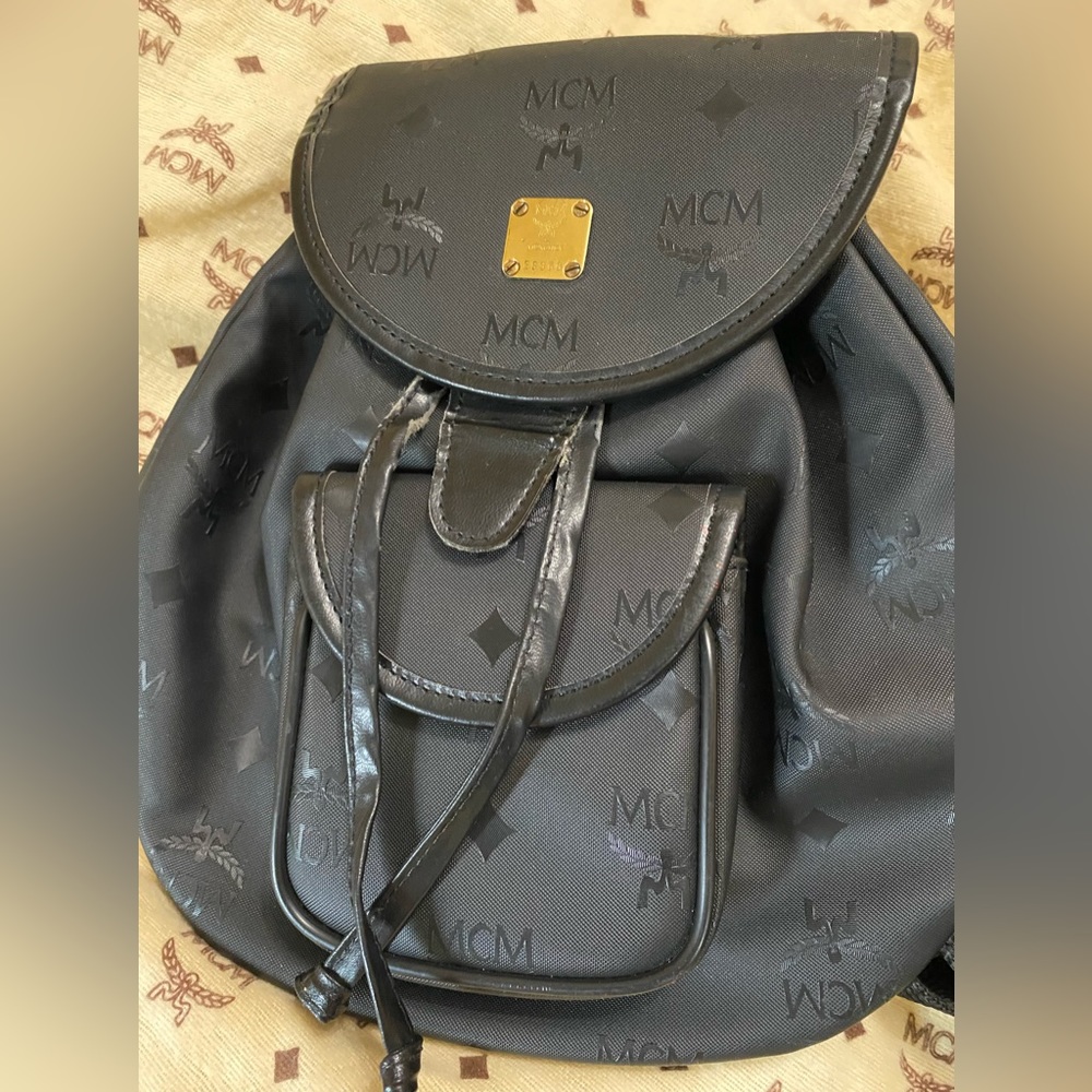 Small Vintage MCM Backpack
